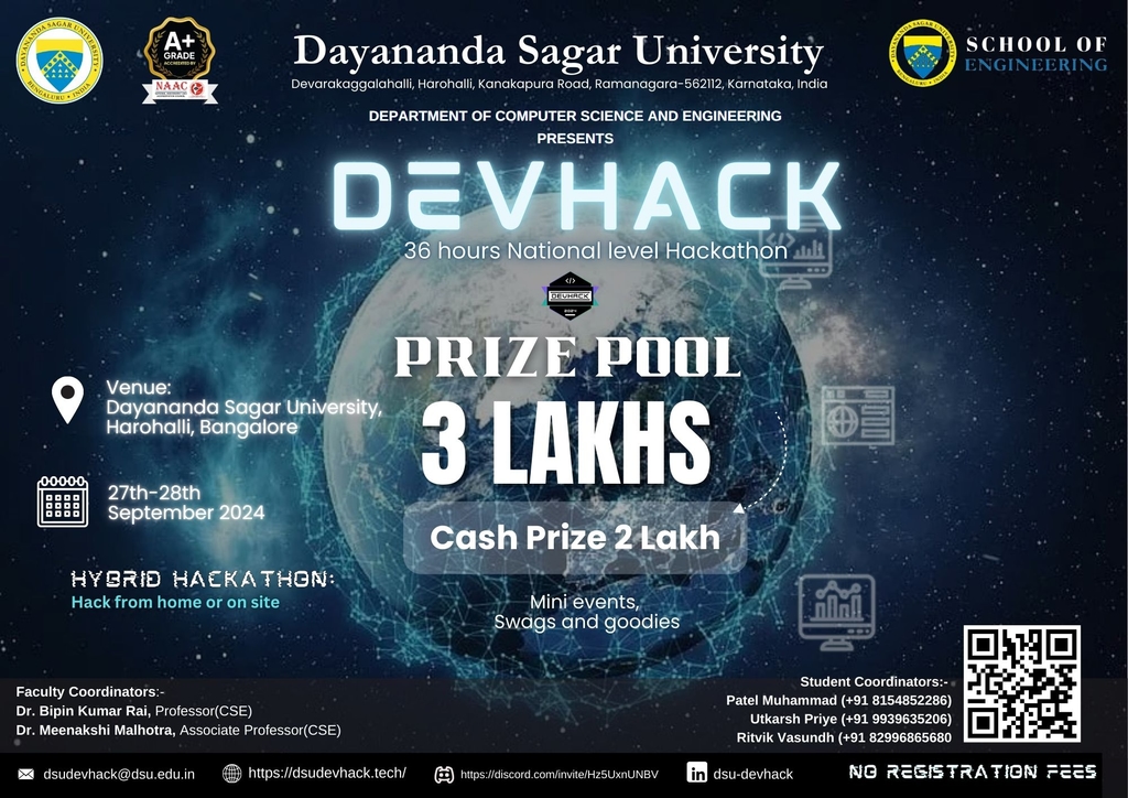 DSU DevHack | Devfolio